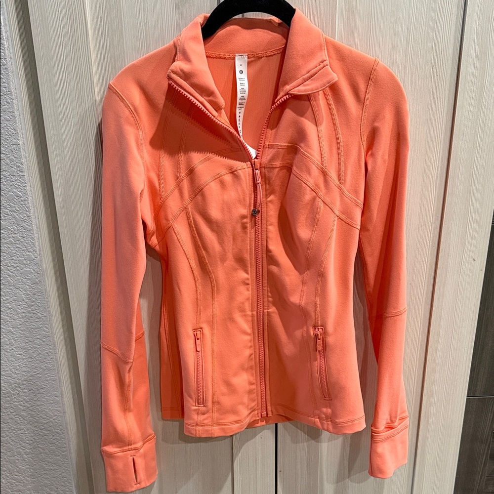 lululemon athletica Vibrant Coral Utility Jacket